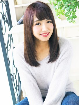 ジュレベール(JurerBelle) 【ジュレベール 杉下】 可愛く清楚なストレートセミディ☆