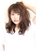 さらふわセミディ外国人風ヴェールカラー♪