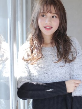 ナナナ パレナ 大津膳所店(nanana parena) シアベージュカラー☆ラフウェーブでオトナカワイイ ◆