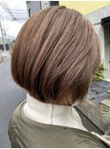 白髪ぼかしハイライトカラー
