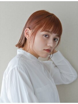 アトリエイトワ(atelier ittowa) 前髪パーマ小顔&ひし形シルエット耳かけ大人かわいいイメチェン