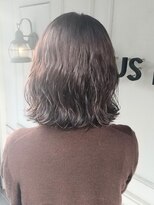 アンプリュス リアン(1+ Unplus lien)&nbsp;ミディアムボブ×パーマ