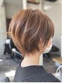 ザシー オモテサンドウ(The C) 白髪を忘れるカラーが人気♪ショートボブも可愛くカットします◎
