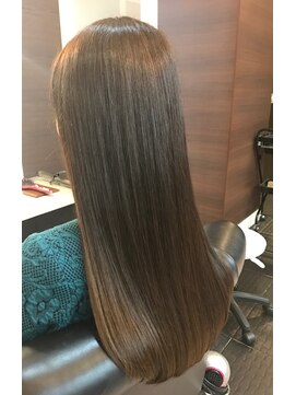 アフロディーテ 銀座(APHRODITE GINZA) 前髪/こなれミディ/ウェーブパーマ/アンブレラカラー/銀座