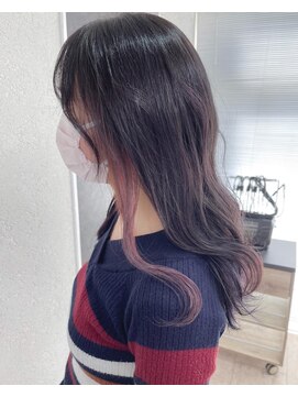 アジールヘア 所沢プロペ通り店(agir hair) イヤリングピンク10代20代30代