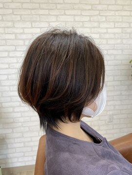 パル ヘアーデザイン(Pal HAIR DESIGN) ひし形ショートボブ
