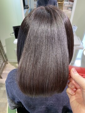 アルル 銀座(alulu) ブラウンボブスタイル