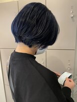 シールドヘアプロデュース(C’LD hair produce) 【 C’LD 】ロイアルブルーな、まとまるモテショート