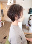 【hair design miel】大人ショートボブ