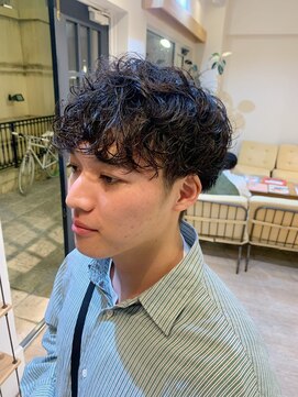 モーブ 代官山(mauve) すっきりマッシュ×ブリティッシュパーマ