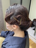 カームバイリコ 学芸大学(calm by liko)&nbsp;フィンガーウェーブ/成人式ヘアセット/水引ヘア//お呼ばれヘア