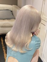 ベレーザシェルト(Beleza scelto)&nbsp;227ニュアンスカラーブロンド金髪ボブ波巻きふんわりカール