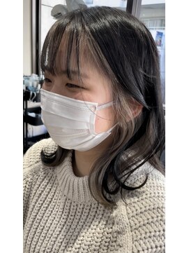 ヘア ライフ ワイレア(HAIR LIFE Wailea) MITSUI【くびれ巻き×インナーカラー】