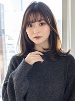 アフロート ギンザ(AFLOAT GINZA) 【白川】20代30代40代外ハネワンカール小顔斜めバング23.2.18