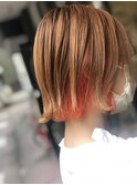 切りっぱなしボブ