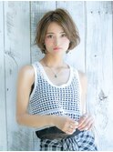 【generous】大人ガーリーショートボブ 【前髪カット】【柏】