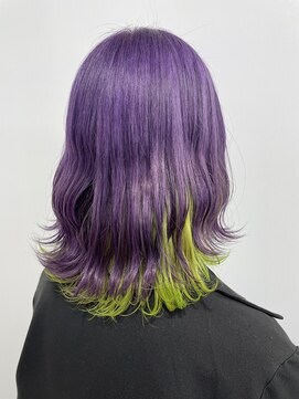 ゲーム 渋谷店(GAME) ダブルカラーラベンダーベージュカラーケアブリーチハイトーン