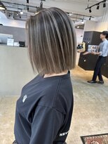 メリー オオサカ(Merly Osaka)&nbsp;大人気！透明感バレイヤージュ_clear greige_