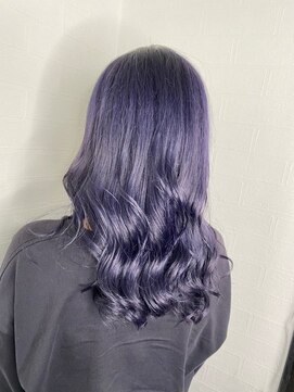 ユートピア(U topia) #ブリーチ2回で作る #ハイトーン #ラベンダー