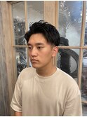 爽やかアップバング