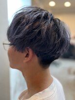 クリュウゲート 吉祥寺店(KURYU GATE)&nbsp;ハイライト/マッシュパーマ/ウルフ/アッシュブラック[吉祥寺]