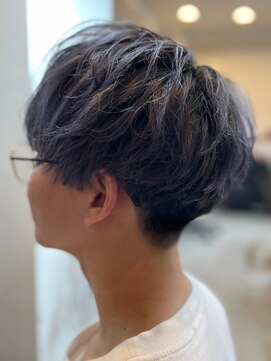 クリュウゲート 吉祥寺店(KURYU GATE) ハイライト/マッシュパーマ/ウルフ/アッシュブラック[吉祥寺]