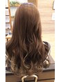 アグ ヘアー リーヴァ 上田店(Agu hair riva)&nbsp;前回のハイライトを生かし、グレージュに。