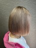 ケアブリーチ使用Wカラー+トリートメント（ホームケア付き）