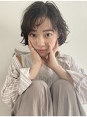 くせ毛風BOBパーマ