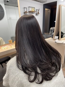 サロンドジョー(salon de joe) 【井上】レイヤーカット韓国顔まわりフェイスレイヤー横浜