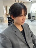 ニュアンスパーマ/スパイキーショート/佐久間玲於