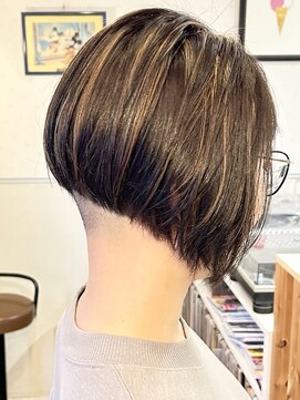 アフラワーヘア(a FLower HAIR) 前下がりボブ☆ミニマム