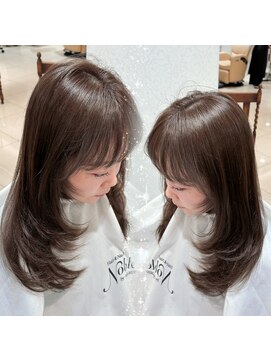 ノーブル 白金台店(Noble by PROGRESS) °○.ザクザクレイヤーカット°○.