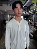 メンズフェザーパーマ