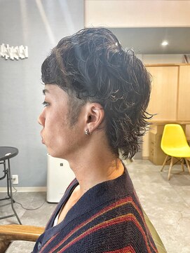 グリードヘア(GREED HAIR) マレット×メンズパーマ