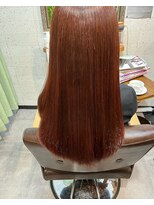 ポルコ(porco.)&nbsp;ブリーチなしチェリーブラウンワインレッド