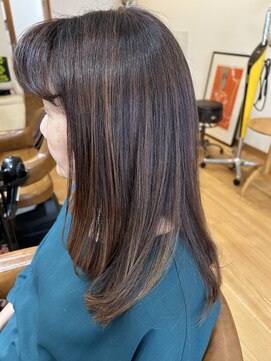 リベルテ(Libert’e) カット+白髪染め+トリートメント