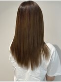 ナチュラルブラウン/ココアブラウン/ストレートロング