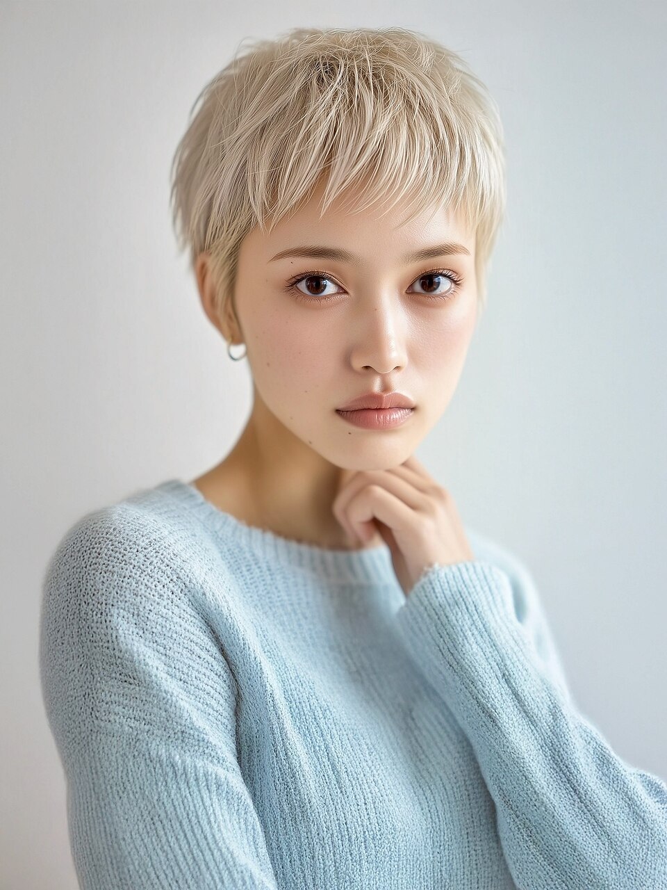 2026年春】ホワイト ショートの髪型・ヘアアレンジ｜人気順
