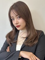 リリット(ReLit) マレットヘアハイライト髪質改善オリーブグレーココアベージュ