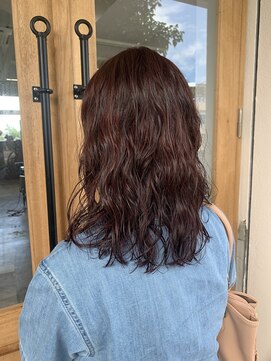 アンアンアヴェダ 沖縄ライカム店(anan aveda) ピンクブラウン