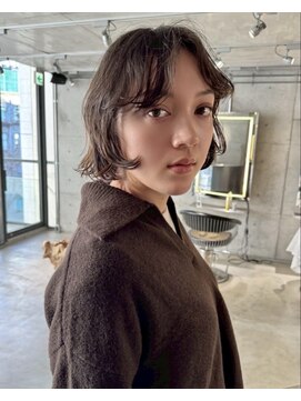 スクリーンギンザメゾン 銀座(SCREEN GINZA MAISON.) 黒髪カタログ/クラゲヘアー/オリーブ/銀座