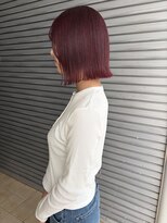 ロックス バイ マグ 松本(rocks BY MAG)&nbsp;ピンクグレープフルーツ透明感抜群こなれ大人可愛いピンクへア