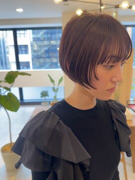 ムイ(muy) 丸みショートボブ/札幌駅