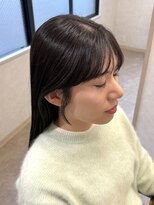 ルフトバイアンビエンテ(Luft by ambiente) 顔まわりカット カラー