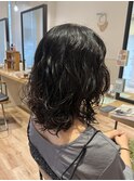 ミディアムパーマ