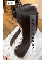 アクロ ヘアー ステージ(ACRO hair stage) 毛先ワンカール縮毛矯正【ストカール】