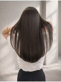 イメチェン/艶カラー縮毛矯正/前髪/[表参道/原宿]