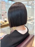 首元スッキリ！襟足ギリギリ×前下がり×10代20代30代