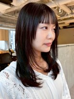 マッシュ チャヤマチ(MASHU chayamachi) 柔らか透明感カラー/ブリーチなし/オリーブブラウン/大阪梅田